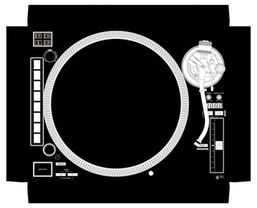 Reloop RP 8000 MK2 Skin Black